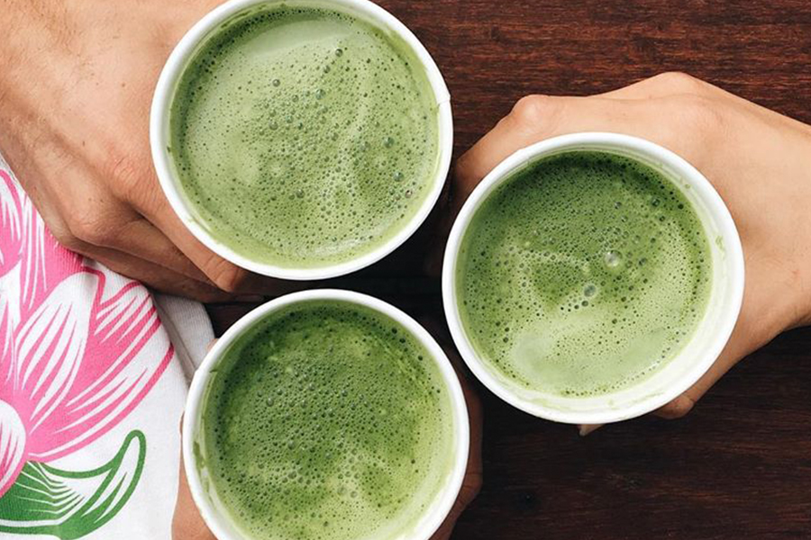 New Matcha Latte at SunLife Organics