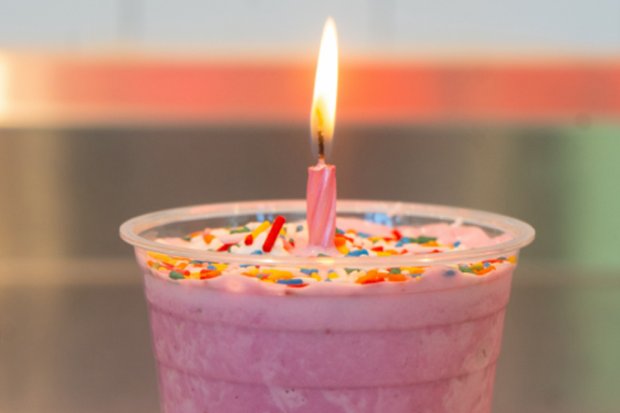 Birthday Cake Smoothie at SunLife Organics
